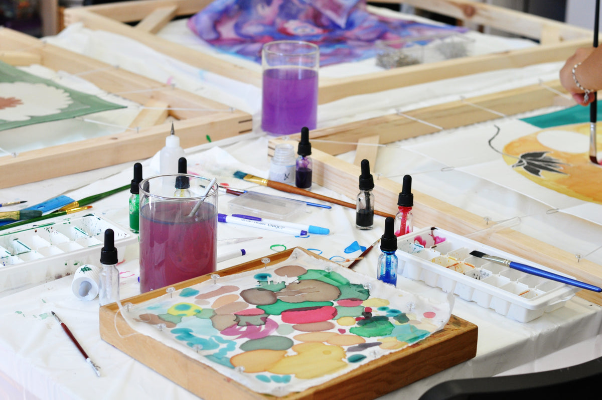 Silk Painting Workshop — January 16, 2027