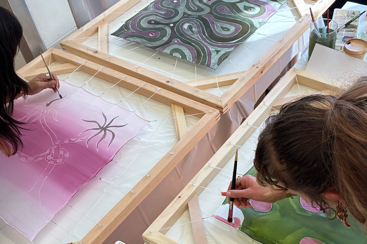 Silk Painting Workshop — January 16, 2027