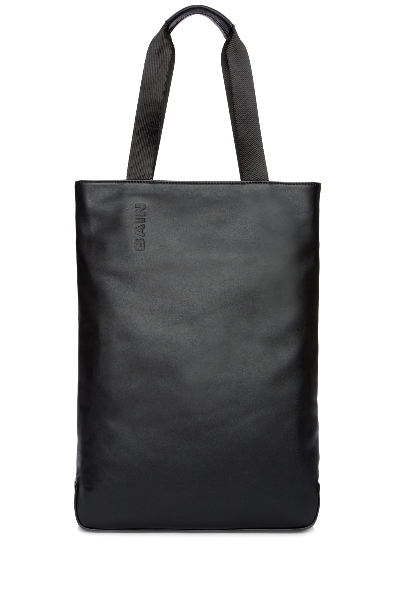 Nappa Flat Tote - lmbain