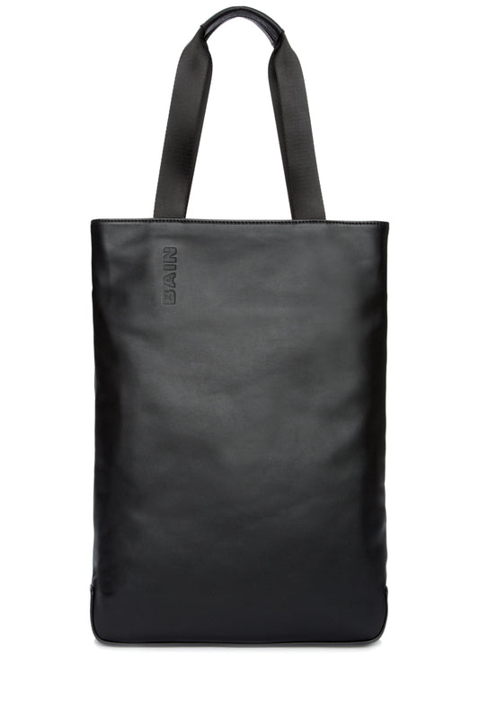 Nappa Flat Tote - lmbain